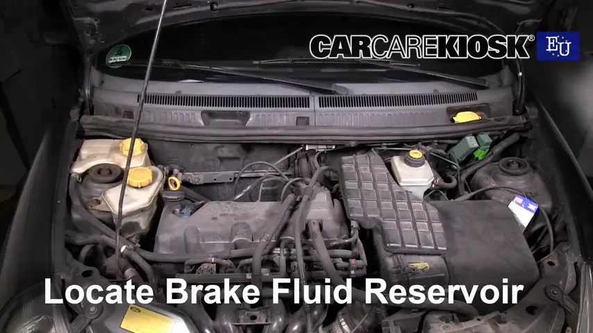 1997 Ford Ka Silver 1.3L 4 Cyl. Brake Fluid